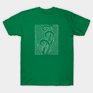 Tiny Curls || Plant Drawing T-Shirt